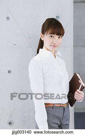 Stock Image - Japanese businesswoman. Fotosearch