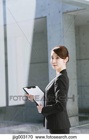 Stock Image - Japanese businesswoman. Fotosearch