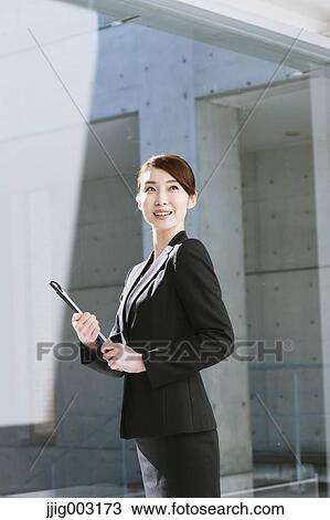 Stock Image - Japanese businesswoman. Fotosearch