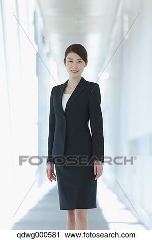 Stock Image - Japanese businesswoman. Fotosearch