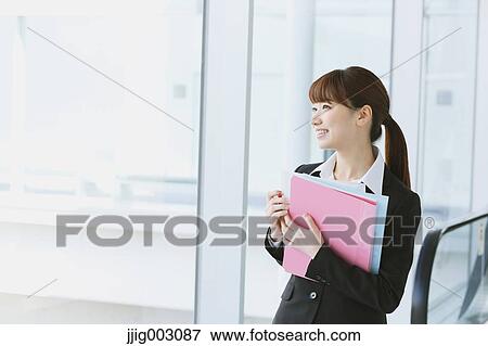 Stock Photo - Japanese businesswoman. Fotosearch