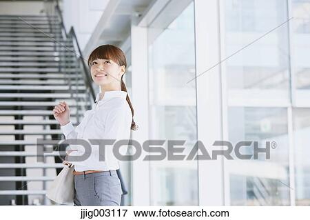 Stock Photo - Japanese businesswoman. Fotosearch