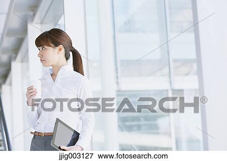 Stock Photo - Japanese businesswoman. Fotosearch