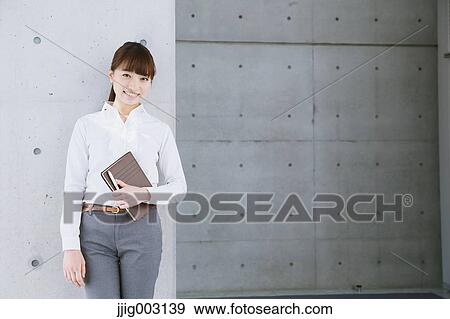 Stock Photo - Japanese businesswoman. Fotosearch