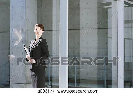 Stock Photo - Japanese businesswoman. Fotosearch