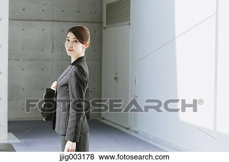 Stock Photo - Japanese businesswoman. Fotosearch