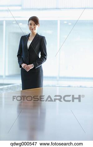 Stock Photo - Japanese businesswoman. Fotosearch