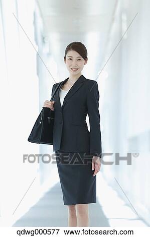 Stock Photo - Japanese businesswoman. Fotosearch