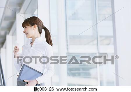 Stock Photograph - Japanese businesswoman. Fotosearch