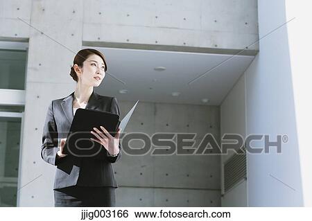 Japanese businesswoman View Large Photo Image Stock Photograph - Japanese businesswoman. Fotosearch