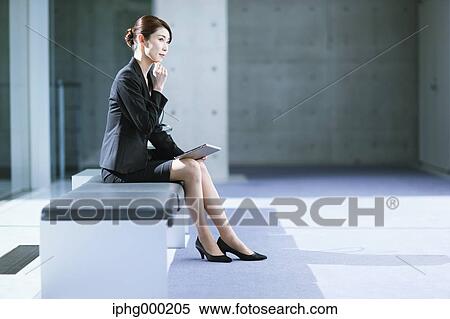 Stock Photography - Japanese businesswoman. Fotosearch
