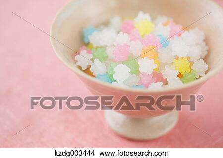 Japanese confectionary View Large Photo Image Picture - Japanese confectionary. Fotosearch