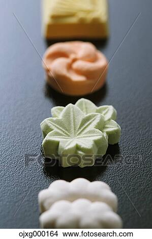 Picture - Japanese confectionery. Fotosearch
