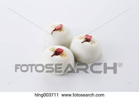 Stock Image - Japanese confectionery. Fotosearch