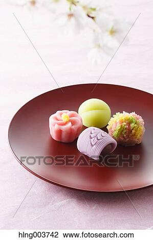 Japanese confectionery View Large Photo Image Stock Image - Japanese confectionery. Fotosearch
