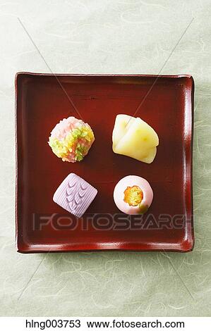 Japanese confectionery View Large Photo Image Stock Image - Japanese confectionery. Fotosearch
