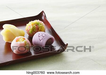 Japanese confectionery View Large Photo Image Stock Image - Japanese confectionery. Fotosearch