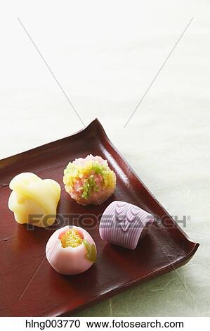 Japanese confectionery View Large Photo Image Stock Image - Japanese confectionery. Fotosearch