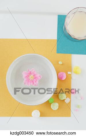Stock Image - Japanese confectionery. Fotosearch