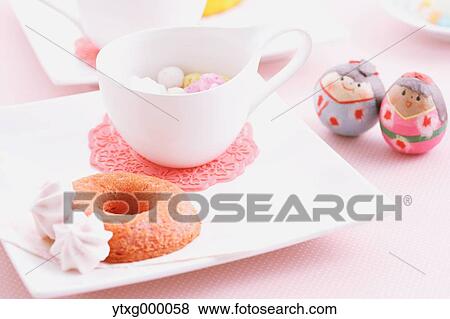 Japanese confectionery View Large Photo Image Stock Photo - Japanese confectionery. Fotosearch