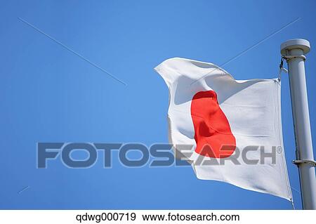 Japanese flag View Large Photo Image Stock Photo - Japanese flag. Fotosearch