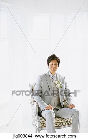 Japanese groom View Large Photo Image Picture - Japanese groom. Fotosearch