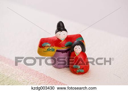 Stock Image - Japanese Hina dolls. Fotosearch