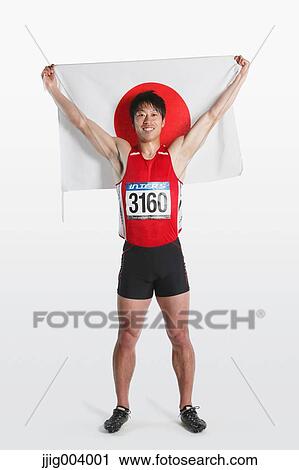 Japanese male athlete View Large Photo Image Stock Image - Japanese male athlete. Fotosearch