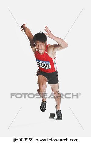 Japanese male athlete View Large Photo Image Stock Photo - Japanese male athlete. Fotosearch