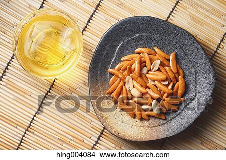 Japanese rice crackers View Large Photo Image Picture - Japanese rice crackers. Fotosearch