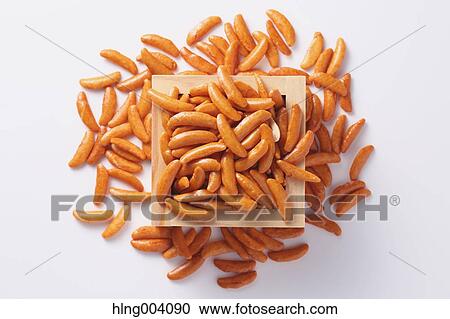 Japanese rice crackers View Large Photo Image Stock Image - Japanese rice crackers. Fotosearch