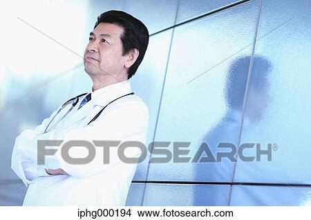 Japanese senior doctor at the hospital View Large Photo Image Picture - Japanese senior doctor at the hospital. Fotosearch