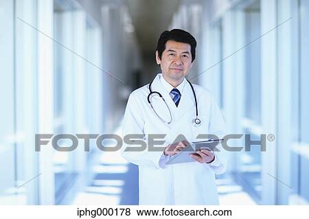 Japanese senior doctor at the hospital View Large Photo Image Stock Photo - Japanese senior doctor at the hospital. Fotosearch