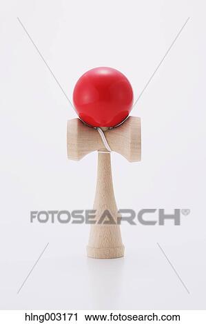 Stock Image - Japanese traditional Kendama game. Fotosearch