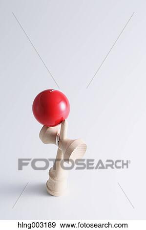 Stock Photo - Japanese traditional Kendama game. Fotosearch