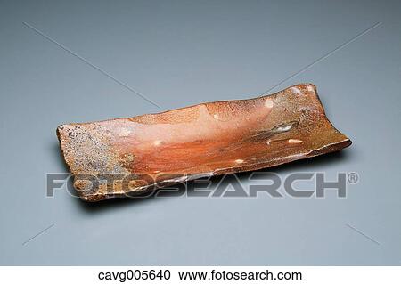 Stock Image - Japanese traditional pottery. Fotosearch