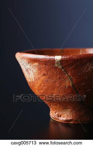 Stock Image - Japanese traditional pottery. Fotosearch