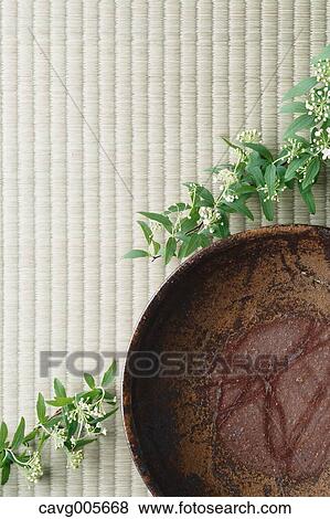 Stock Photo - Japanese traditional pottery. Fotosearch