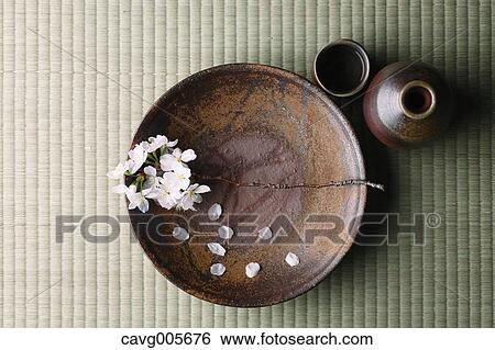 Japanese traditional pottery View Large Photo Image Stock Photograph - Japanese traditional pottery. Fotosearch