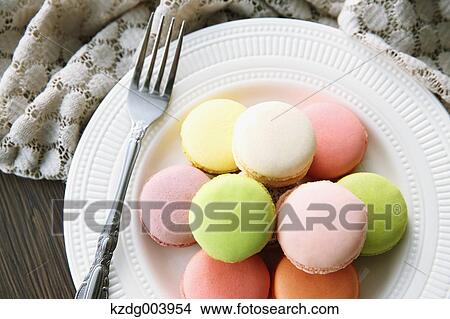 Picture - Macarons. Fotosearch