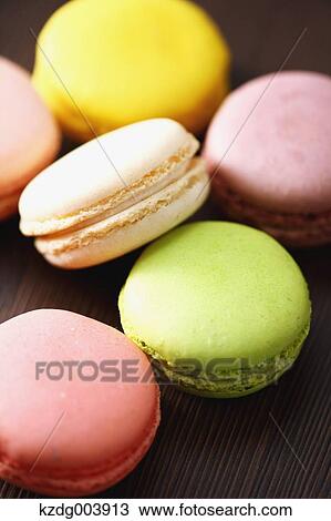 Stock Image - Macarons. Fotosearch