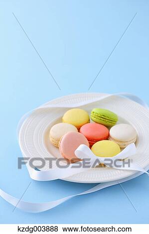 Stock Photo - Macarons. Fotosearch