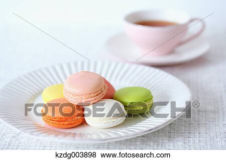 Macarons View Large Photo Image Stock Photo - Macarons. Fotosearch