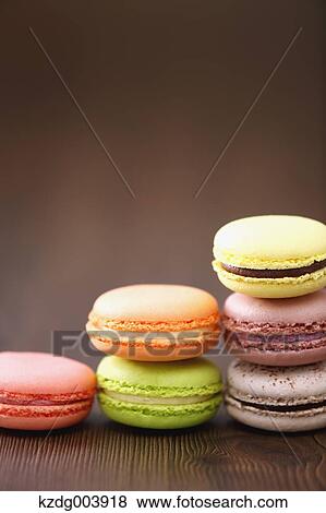 Stock Photo - Macarons. Fotosearch