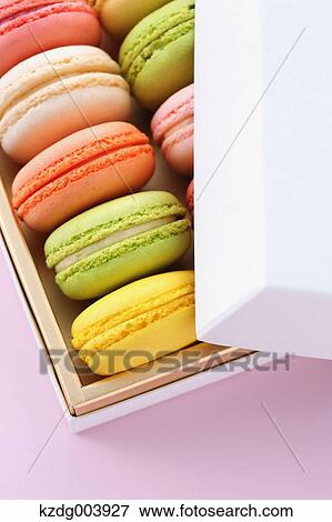 Stock Photo - Macarons. Fotosearch