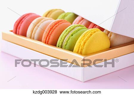 Stock Photo - Macarons. Fotosearch