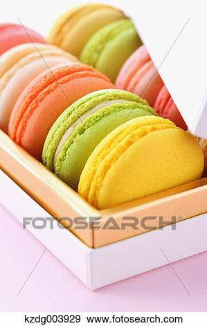 Stock Photo - Macarons. Fotosearch