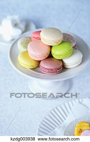 Macarons View Large Photo Image Stock Photo - Macarons. Fotosearch