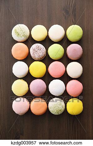 Stock Photo - Macarons. Fotosearch