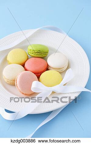 Macarons View Large Photo Image Stock Photograph - Macarons. Fotosearch